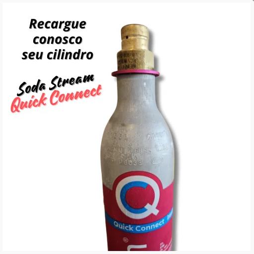 Cilindro SodaStream Quick Connect Recarregado